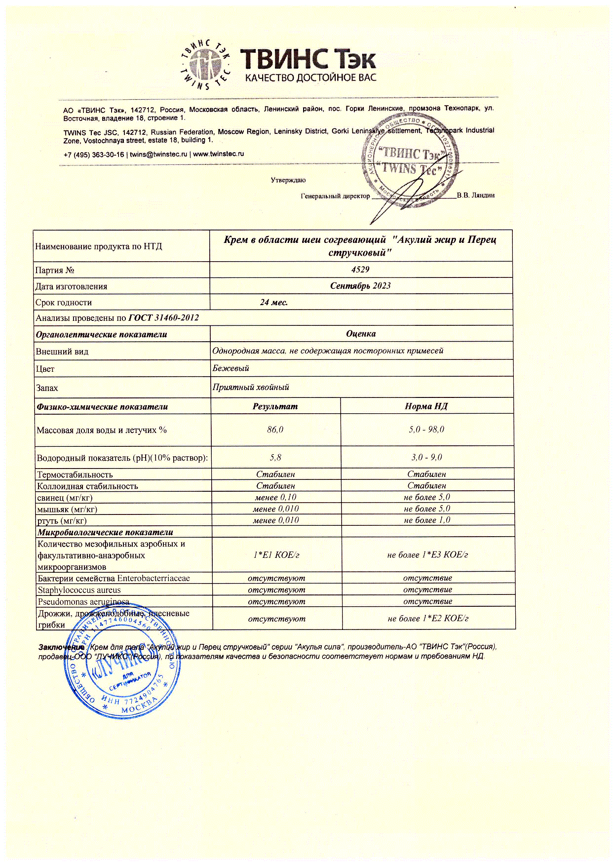 Паспорт №092023